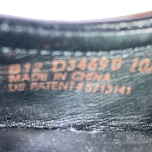 COLE HAAN Black Talia Leather Wedge 10 AA.  Great Used Condition - Picture 9 of 10